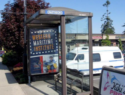 Western Maritime Institute Transit Shelter