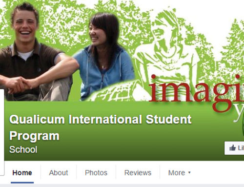 SD69 International Student Program Facebook Cover Art