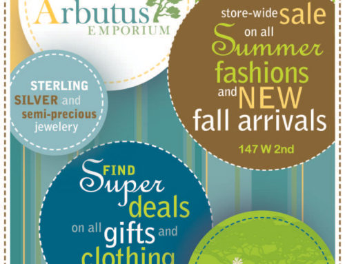 Arbutus Emporium Newspaper Advertising