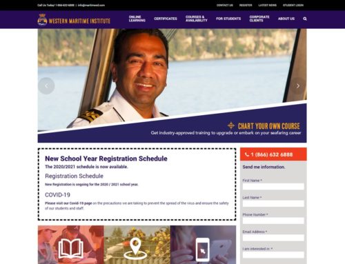 Western Maritime Institute Website